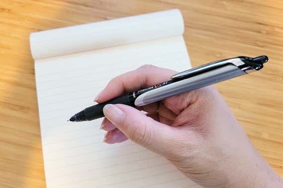 How to Erase Pen Writing on Paper