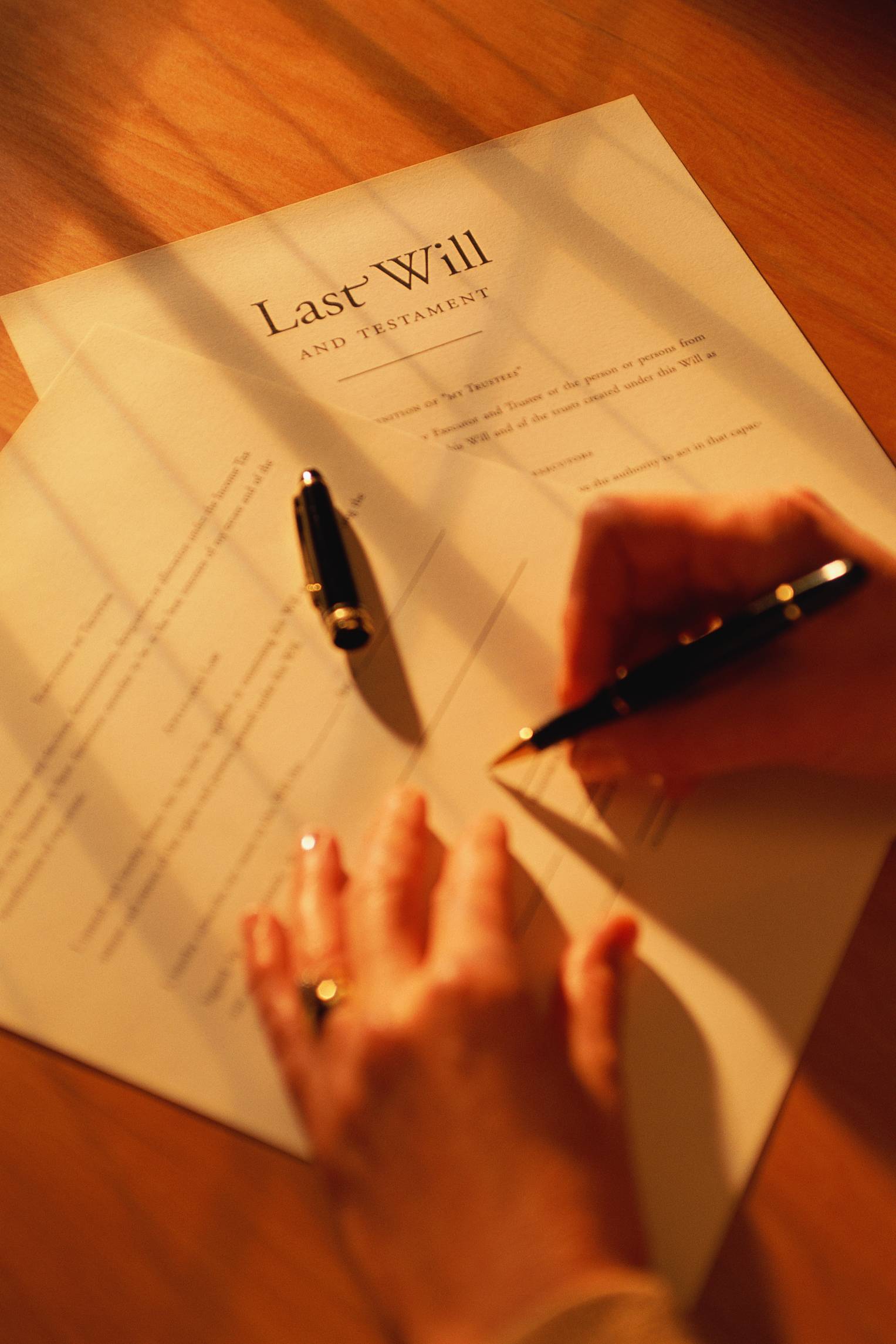 Can I Write My Will on a Piece of Paper?